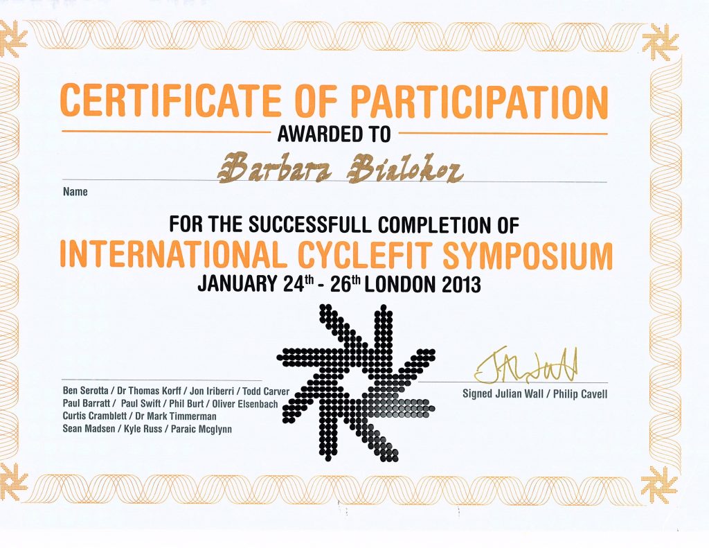 ICS2013 - Bbphysio - Bike Fit Victoria